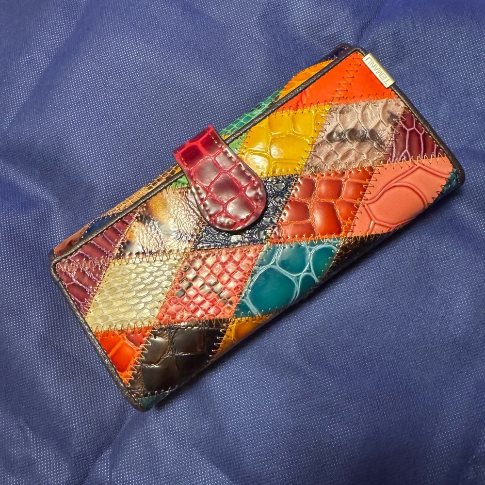 Colorful Patchwork Women's Wallet